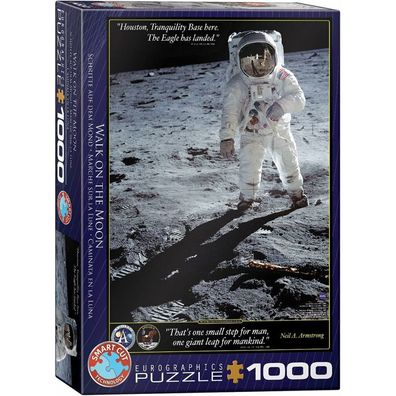 Eurographics Puzzle Neil A. Armstrong: Erste Schritte auf dem Mond 1000 Teile