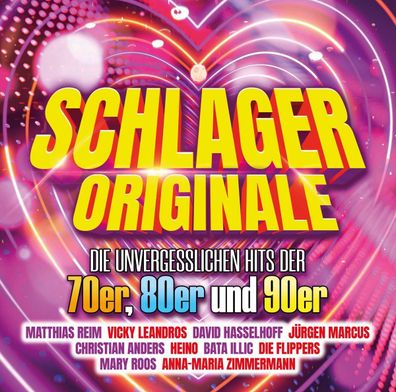 Various Artists: Schlager Originale: Die unvergesslichen Hits der 70er, 80er und 90er