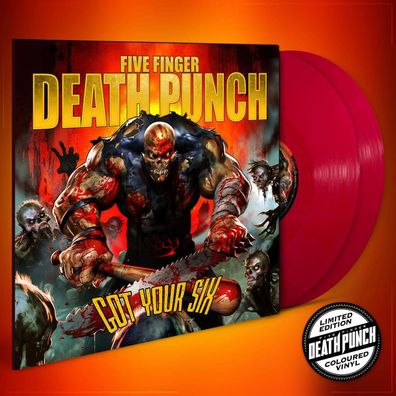 Five Finger Death Punch: Got Your Six (Limited Edition) (Opaque Red Vinyl) - - ...
