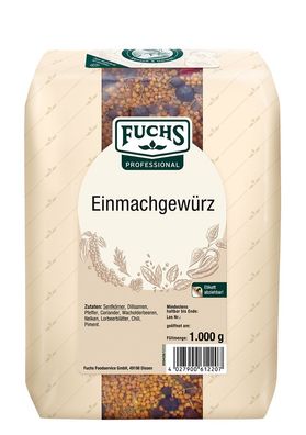Fuchs Prof Einmachgewürz Gewürzmischungen 1kg