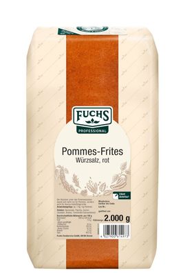 Fuchs Pommes-Frites Würzsalz rot Salze & Gewürzsalze 2kg