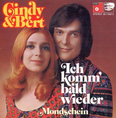 7" Cover Cindy & Bert - Ich komm bald wieder