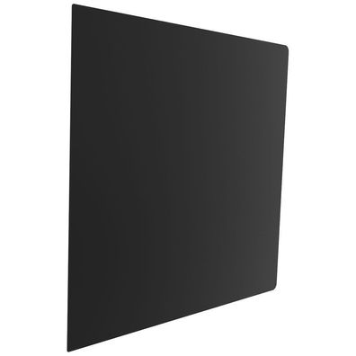 Stahlsockel für freistehenden Ofen MODELL 9 80x80 cm schwarz