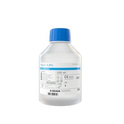 B. Braun NaCl 0,9% Ecotainer® Topische Spüllösung 500 ml | Karton (10 Flaschen)