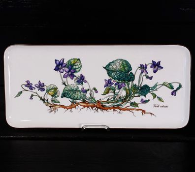 Villeroy & Boch Botanica Servierplatte rechteckig 34x15,5 cm Viola odorata #V3