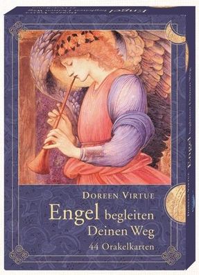 Engel begleiten deinen Weg / Karten-Set Doreen Virtue 44 Orakelkarten mit Begleitbuch