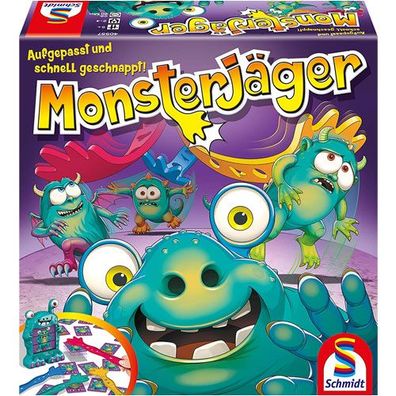 Merc Brettspiel Monsterjäger Kinderspiel - Schmidt Spiele 40557 - (Spielzeug / Merch