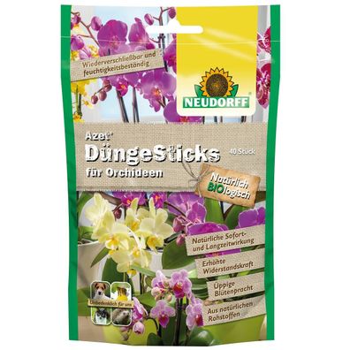 Neudorff® Azet® DüngeSticks für Orchideen BIO logisch 40 Sticks