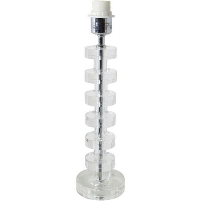Lampenfuß Kerevan für Tischlampe Kristallglas rund 42cm E27