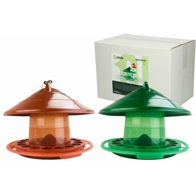 Vogelfutterautomat 2 kg (farblich sortiert)