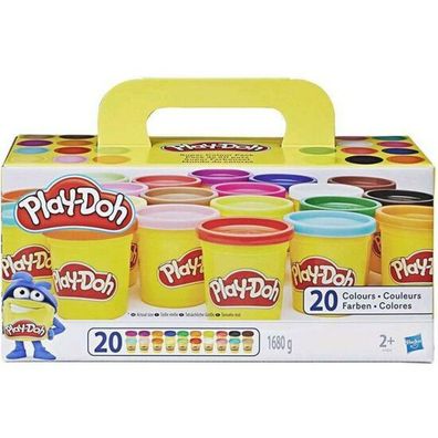 Play Doh Super Colour Pack Knetmasse 20 Töpfe