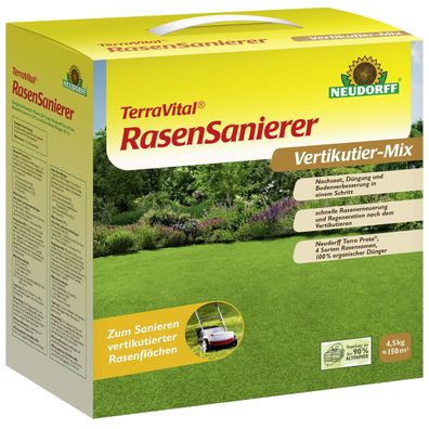 Neudorff® TerraVital® RasenSanierer Vertikutier-Mix 4,5 kg für 150 m²