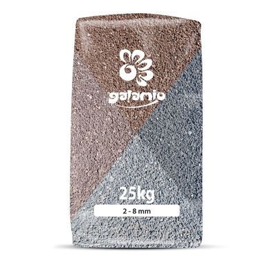 Galamio Lavamulch Farbmix 2 - 8 mm 25kg x 12 Sack 300kg Palette