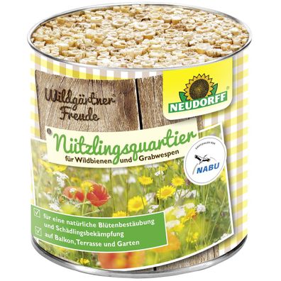 Neudorff® Wildgärtner Freude Nützlingsquartier für Wildbienen & Grabwespen