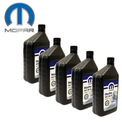 Motoroil 5W20 Mopar (Inhalt 946ml pro Flasche) ( 5 Stück )