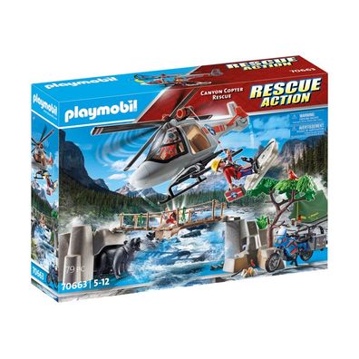 Playmobil® Rettungsaktion 70663 Canyon-Hubschrauber-Einsatz