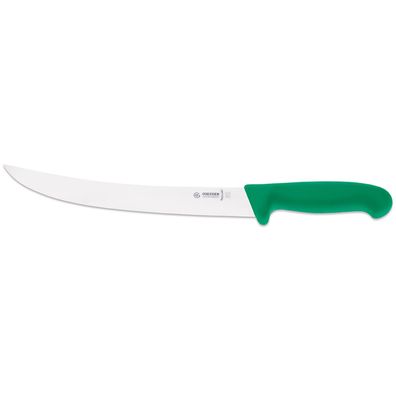 Giesser Zerlegemesser 25 cm grün Fleischermesser gebogene Messerklinge 200525 gr