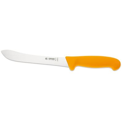 Giesser Abhäutemesser 18cm gelb Hautmesser Klinge steif leicht gebogen 2105 18 g