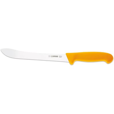 Giesser langes Abhäutemesser gelb schmale 21 cm Klinge leicht gebogen 2105 21 g