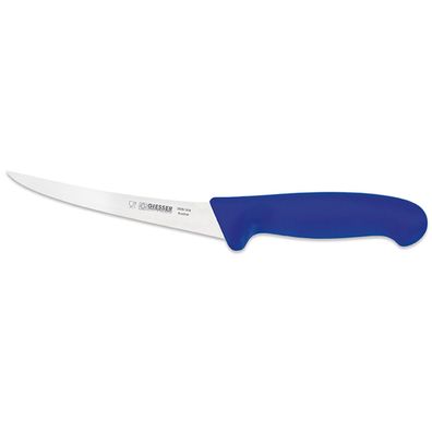 Giesser Ausbeinmesser 15 cm blau Ausbeiner schmale halbflexible Klinge 2505 15 b