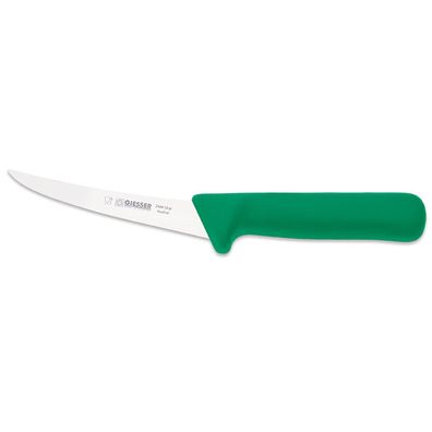 Giesser Ausbeinmesser 13 cm grüner Griff gebogene halb-flexible Klinge 250913 gr