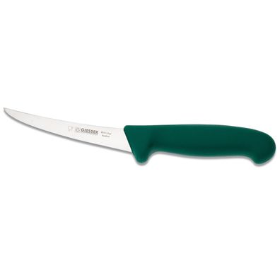 Giesser Ausbeinmesser 13cm grüner Griff Ausbeiner Klinge gebogen steif 251513 gr