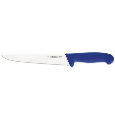 Giesser Stechmesser 21 cm blauer Griff starke Messerklinge Fleischmesser 300521b