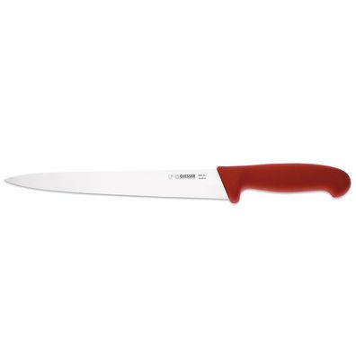 Giesser Stechmesser 24 cm rot mit steifer mittelspitzen Messerklinge 3085 24 r