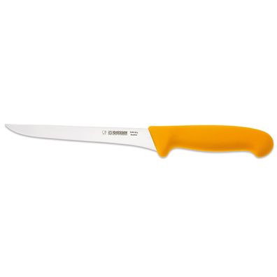 Giesser Ausbeinmesser 18 cm gelb starke starre Messerklinge Ausbeiner 3105 18 g