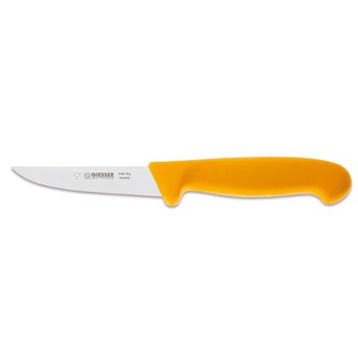 Giesser Messer für Geflügel 10 cm gelb kurze Messerklinge Schlachtmesser 318510g