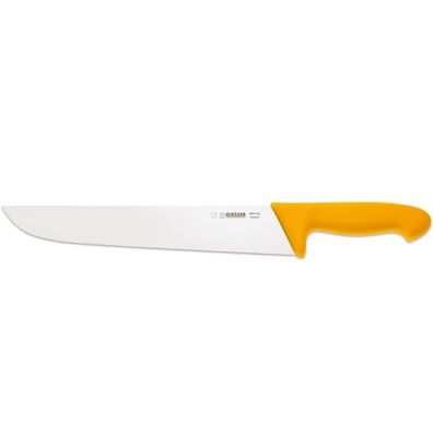 Giesser Schlachtmesser 30 cm Fleischmesser gelb breite Messerklinge 4005 30 g