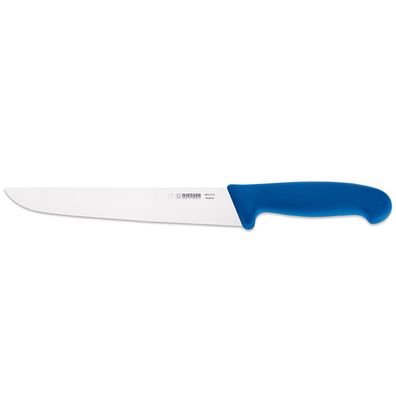 Giesser Fleischermesser 21 cm blau Schlachtmesser breite Messerklinge 4025 21 b