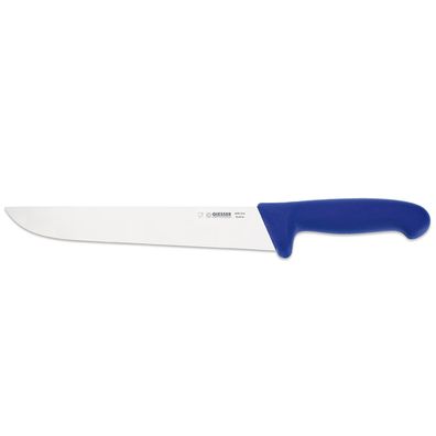 Giesser Fleischermesser 24 cm blau Schlachtmesser breite Messerklinge 4025 24 b