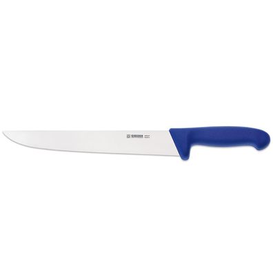 Giesser Fleischermesser 27 cm blau Schlachtmesser breite Messerklinge 4025 27 b