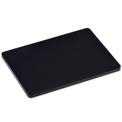 Giesser Schneidebrett 40x30x2 cm schwarz Schneidplatte aus Kunststoff 896865 40