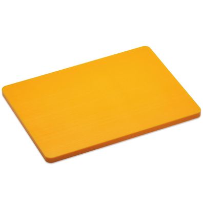 Giesser Schneidebrett 40x30x2 cm gelb Schneidplatte aus Kunststoff 896865 40 g