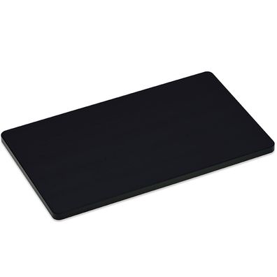 Giesser Schneidebrett 50x30x2 cm schwarz Schneidplatte aus Kunststoff 896865 50