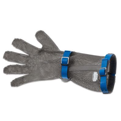 Giesser Stechschutzhandschuh Schutzhandschuh mit Unterarm Stulpe blau 9590 19 b