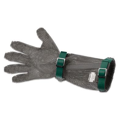 Giesser Stechschutzhandschuh Schutzhandschuh mit Unterarm Stulpe grün 9590 19 gr