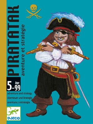 Kartenspiel - Piratatak von Djeco