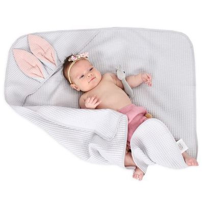 Baby Handtuch mit Kapuze - Kapuzenhandtuch Baby Badetuch Baumwolle Kinderhandtuch Bab