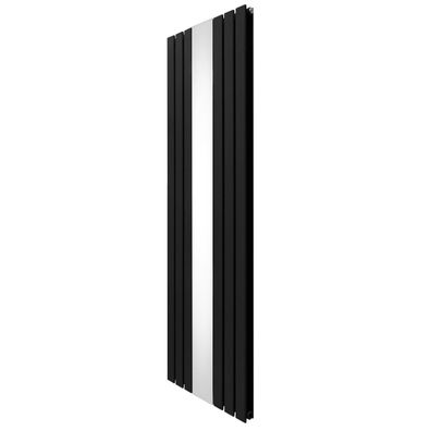 Paneelheizkörper & Spiegel Heizgerät Modern Vertikal Schwarz 1800 x 565mm
