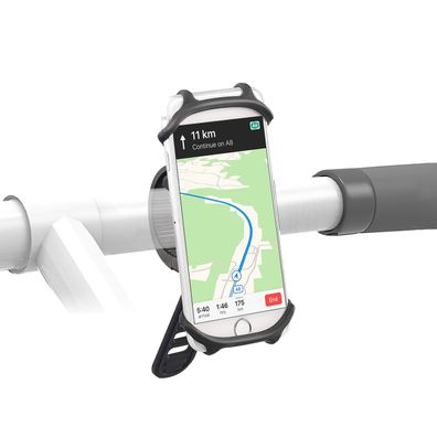 Freenet Universal Handy-Halterung Fahrrad-Halter für Lenker Smartphone-Halter