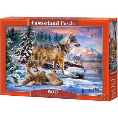 Castorland Puzzle Wolfsland 500 Teile