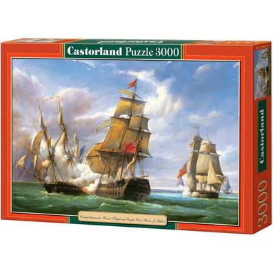 Castorland Puzzle Seeschlacht 3000 Teile