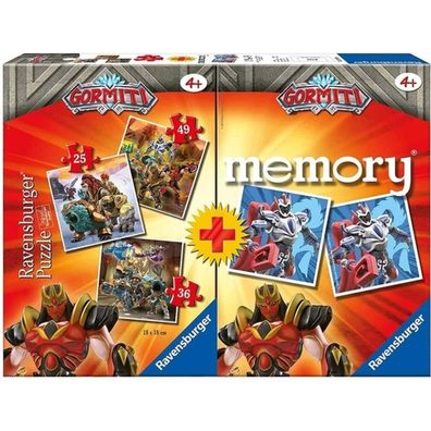 Multipack memory + 3 Puzzles - Gormiti