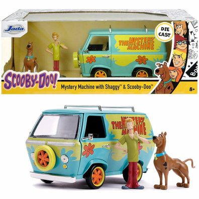 Scooby Doo Mistery Machine Van + Scooby Doo und Shaggy Figuren Set