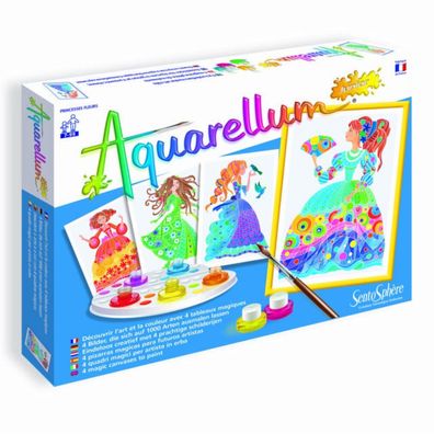 Aquarellum Junior - Blumige Prinzessinnen