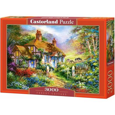 Castorland Puzzle Häuschen im Wald 3000 Teile
