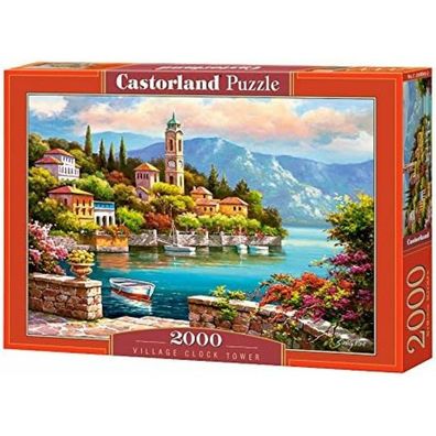 Castorland Puzzle Hafen mit Turmuhr 2000 Teile